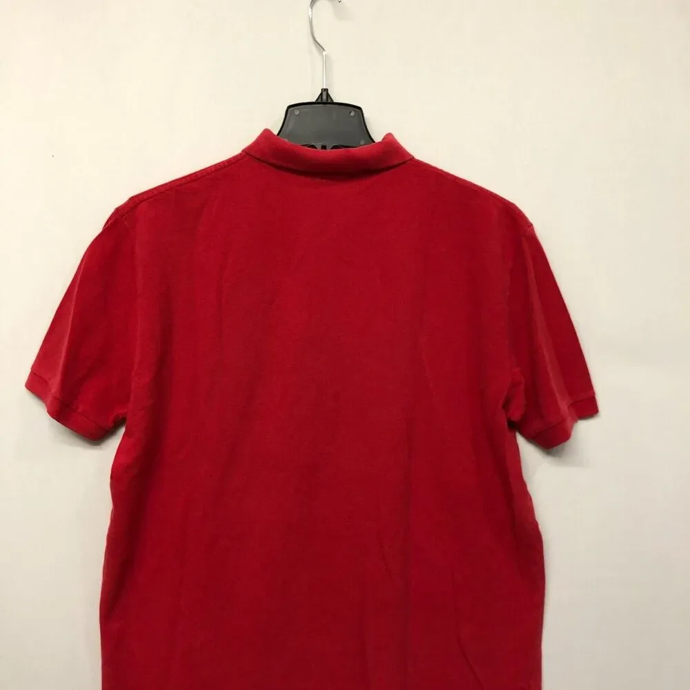 Vintage Polo by Ralph Lauren Men Polo Shirt Size Extra Large Red B285 -5